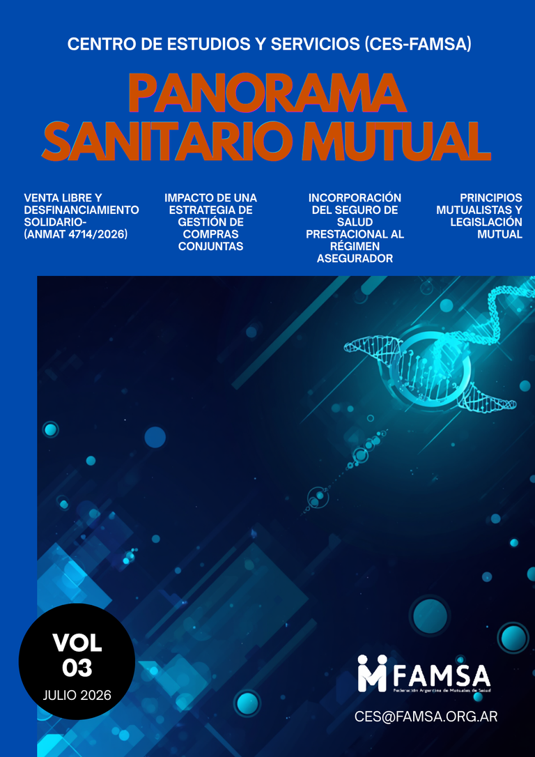 Panorama Sanitario Mutual – Edición N° 3 | Julio 2026